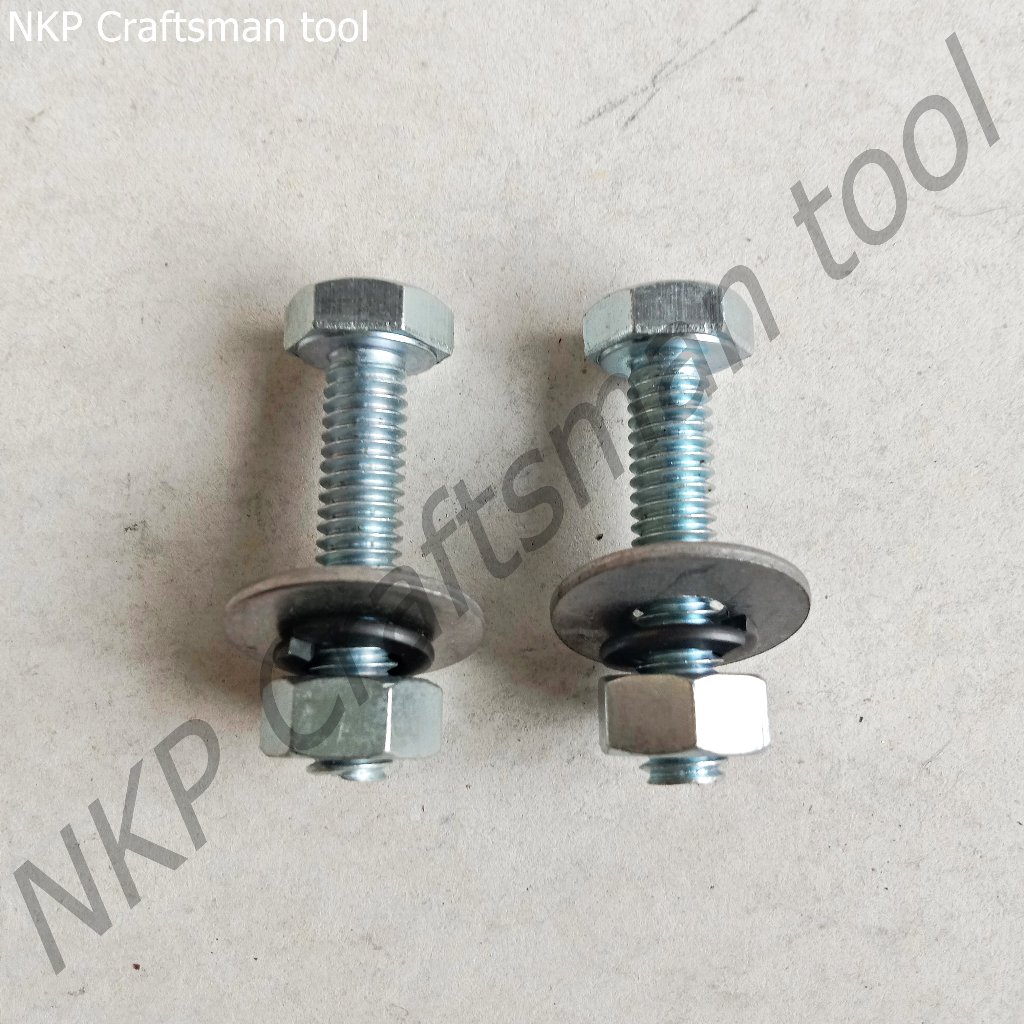 น็อตร้อยคอถังพ่นปุ๋ย สำหรับ เครื่องพ่นปุ๋ย รุ่น 3WF F30 3HP (2ตัว/ชุด) อย่างดี