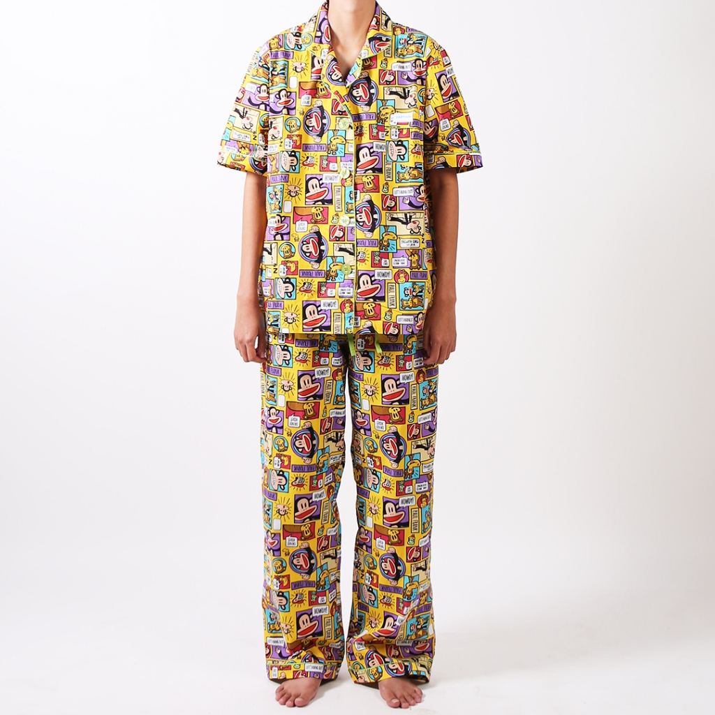 PAUL FRANK ชุดนอน WOMENS JULIUS & FRIENDS COMIC SS PANT