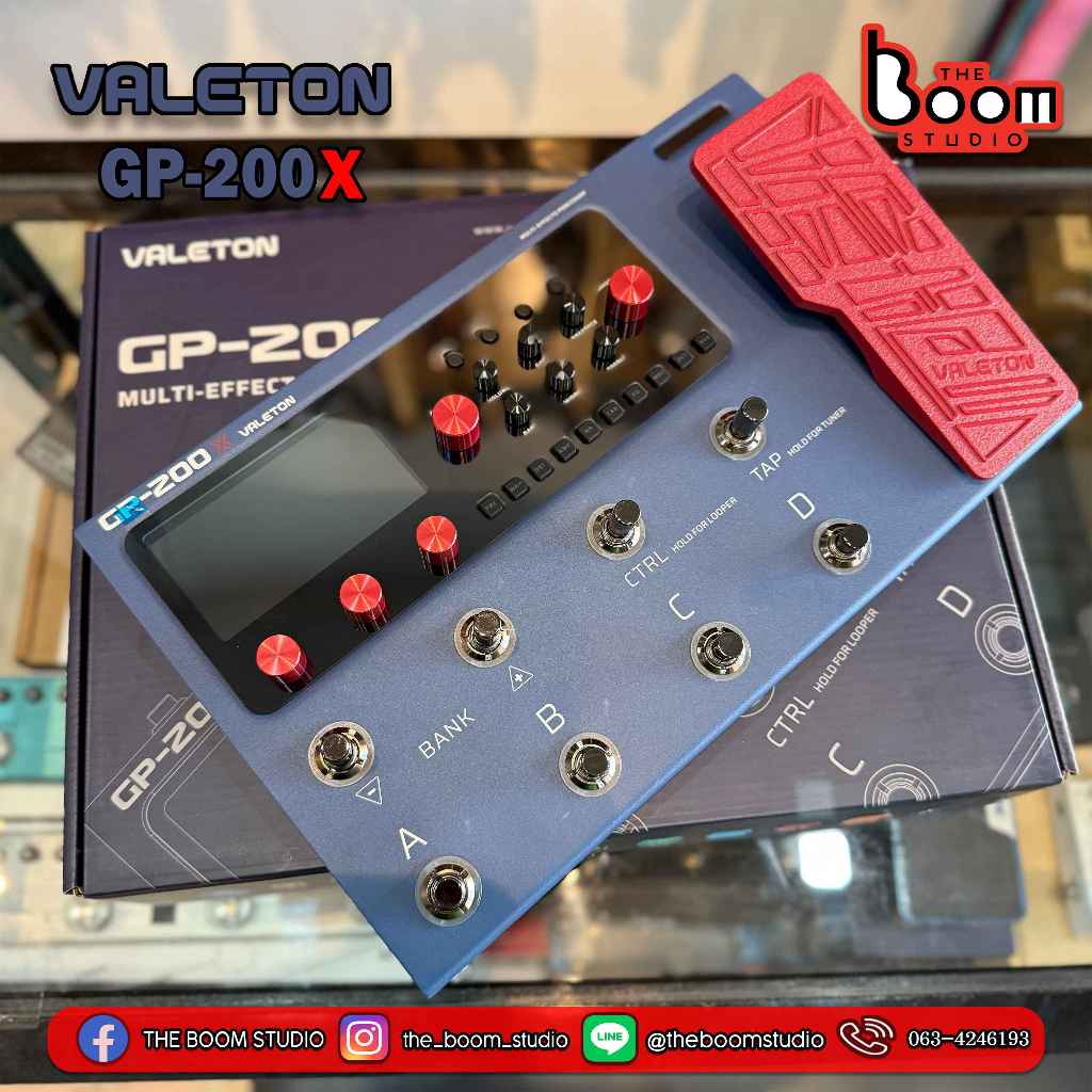 Valeton GP-200X 10th Valeton Anniversary Limited edition Guitar Effect เอฟเฟคกีตาร์ GP200X GP 200