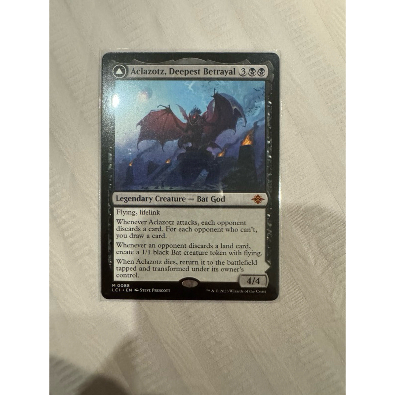 MTG The Lost Caverns of Ixalan: Aclazotz, Deepest Betrayal