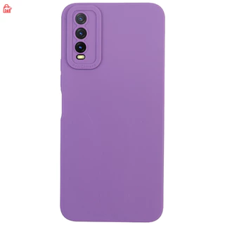 เคส สำหรับ Vivo Y12s Y12a Y20s Y20 Y20i V2043 V2026 V2102 V2029 เคสซิลิโคนนิ่ม กันกล้อง TPU สีพื้น