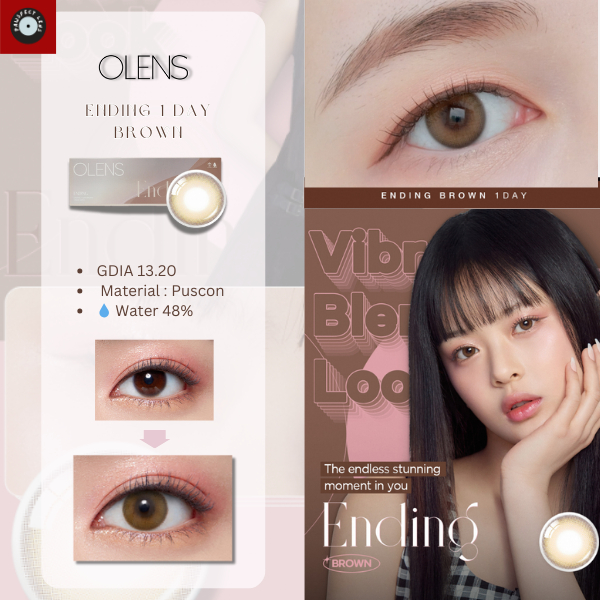 Olens - Ending Brown 1 Day เลนส์รายวัน