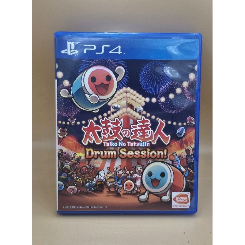 (มือสอง) มือ2 เกม ps4 : TAIKO NO TATSUJIN : DRUM SESSION! โซน3 แผ่นสวย #Ps4 #game #playstation4