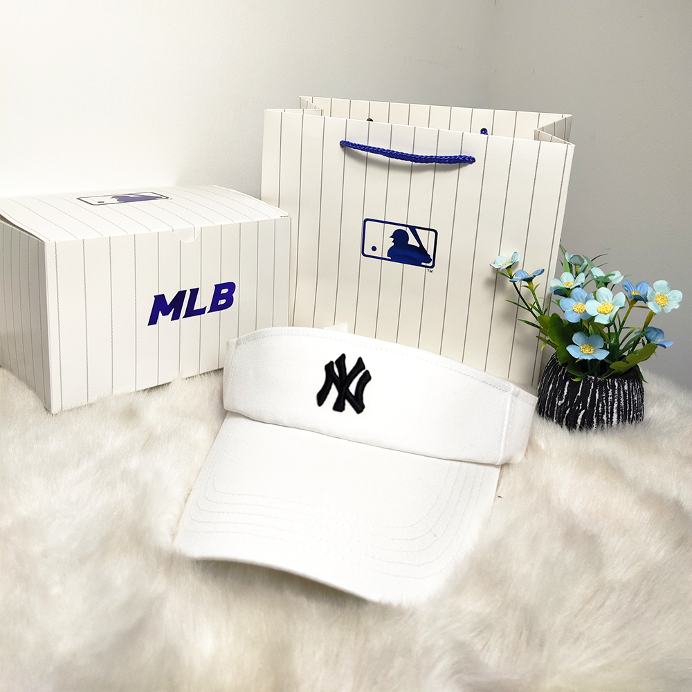 หมวกแก๊ป VISOR CAP หมวกNY ของแท้ 100% จากช๊อปเกาหลี หมวกเบสบอล New York