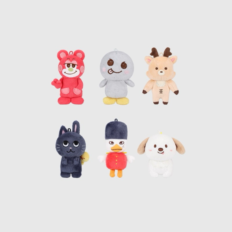 พร้อมส่ง ตุ๊กตา ดลลี่ 10CM DOLL KEY RING / 2024 RIIZE VALENTINE'S DAYZE OFFICIAL MD