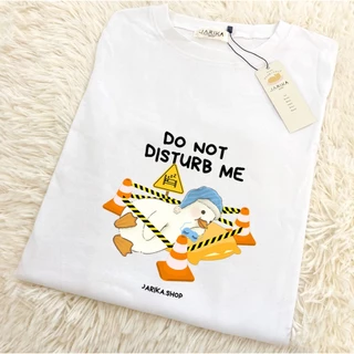 Jarikashop - เสื้อยืดลาย lazy duck( งานป้าย.. Jarika ) ( จ243 )