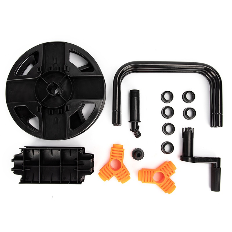 วงล้อสำหรับเก็บสายยางในสวน ขนาดวงล้อ : 36 x 25.5 x 35 ซม ( 4หุน ยาวไม่เกิน30เมตร ) - รูปที่ 6