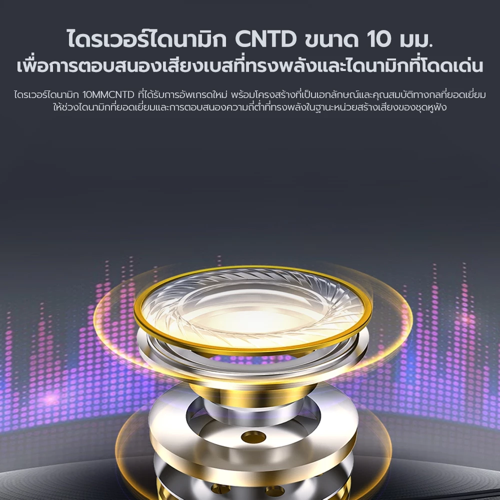 หูฟัง SGT Earphones Wired  หูฟังมีไมค์ เบสหนัก 3.5mm. รองรับ Android สามารถใช้งานร่วมกับสมาร์ทโฟน ของแท้100% thumbnail 6