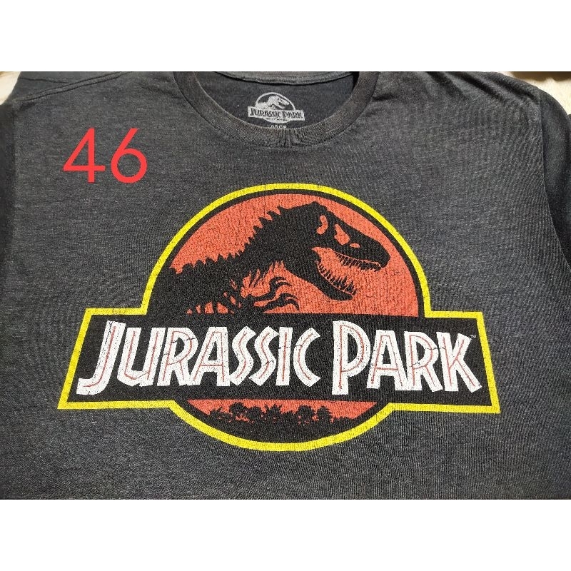 🧵D207👕เสื้อยืดลายJurassic Park👕รอบอก=ตัวเลขในรูปบนเสื้อเลยนะคะ