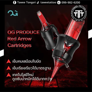 OG CARTRIDGE RED เบอร์ RL รหัส 10 (1 กล่อง 10​ เล่ม​)