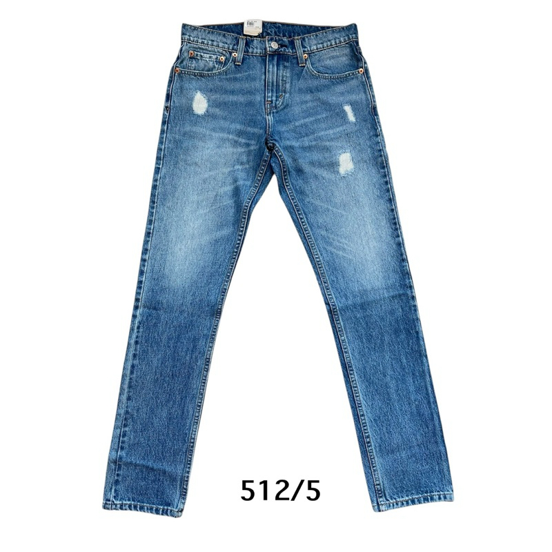 กางเกงยีนส์ขายาว LEVI'S® MEN'S 512™ SLIM TAPER W29 L30 ของแท้มือ 1 พร้อมส่ง