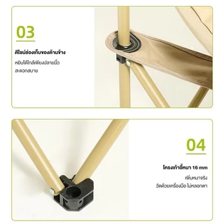 *แถมถุงเก็บของ* เก้าอี้แคมป์ปิ้งรุ่นโซฟา พร้อมพนักพิงและผ้าฝ้าย รับน้ำหนัก 150KG เก้าอี้สนามพับได้ เก้าอี้สนามพกพา