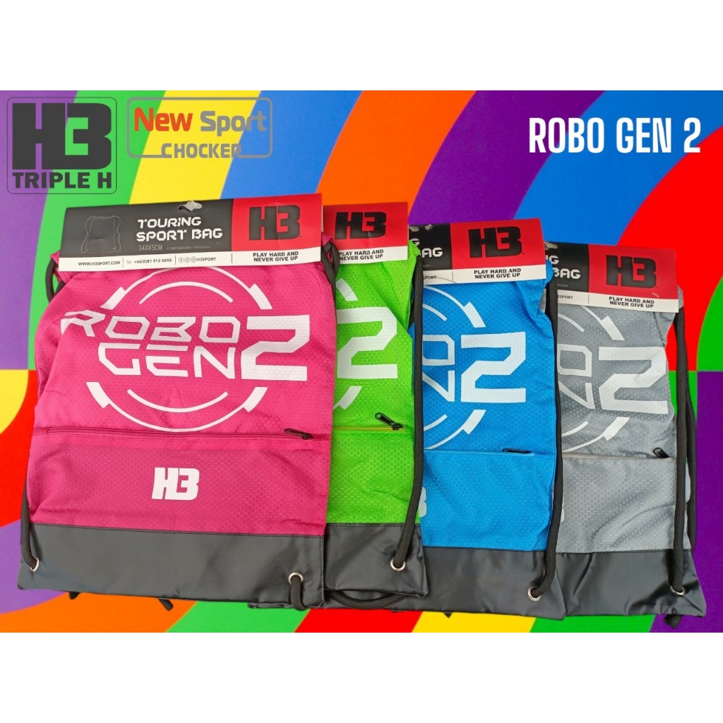 กระเป๋าเชือกรูด H3 รุ่น Robo Gen2