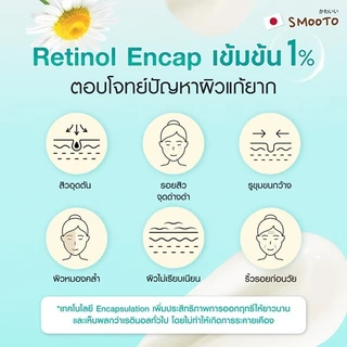 [ยกกล่อง*6ซอง] SMOOTO สมูทโตะ สกินแคร์บำรุง ฟาวเดชั่น ครีมซอง เจล / บีบี / เซรั่ม / โลชั่น