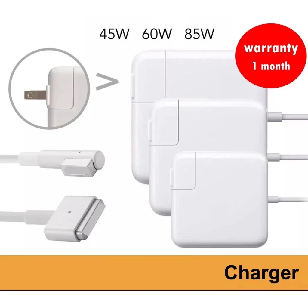 อะแดปเตอร์สำหรับแมคบุ๊ค Power Supply AC Adapter สายชาร์จ 45W 60W 85W for Air pro Notebook Charger A1278 A1344 Charge