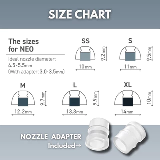 Spinfit NEO จุกหูฟัง ซิลิโคน สำหรับหูฟัง In-Ear Monitors (IEMs) Silicone Eartips for Earphones