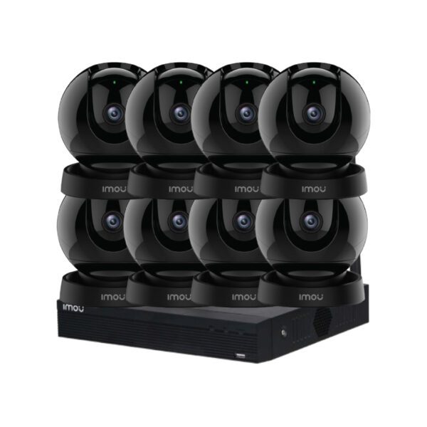 IMOU ชุดกล้องวงจรปิด 8 ตัว 5 ล้านพิกเซล รุ่น Rex 2D (สินค้ามีตัวเลือก)