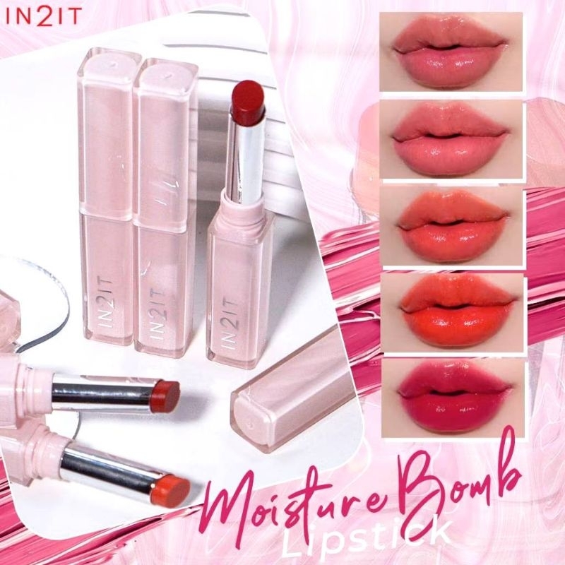 IN2IT Moisture Bomb Lipstick MBL ลิปปากฉ่ำ