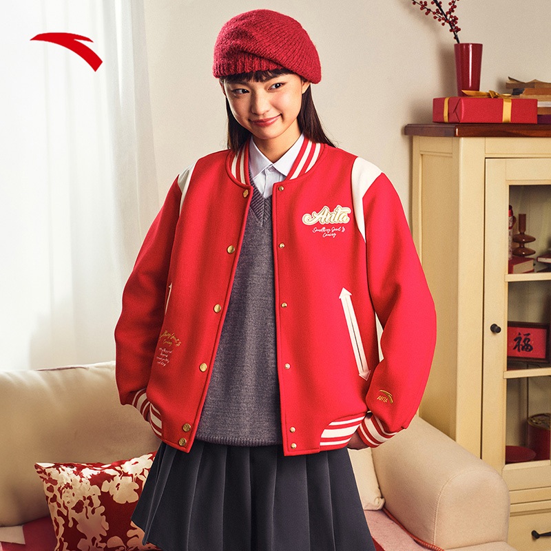 ANTA CNY2025 เสื้อกีฬาถักหญิง 1625A8727S Official Store