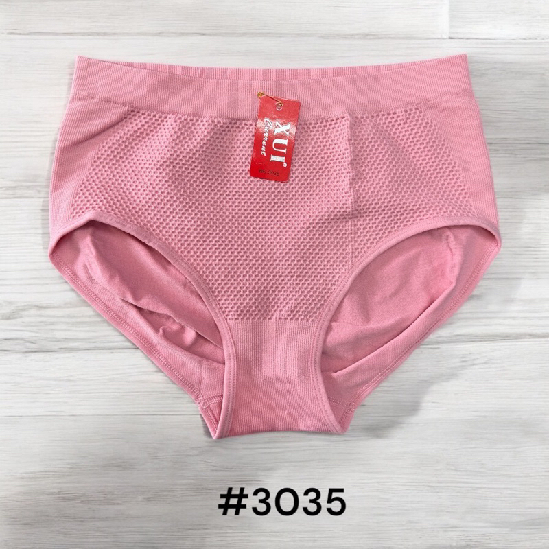 #3035#กางเกงในรังผึ้งเก็บพุงไซค์ใหญ่ เนื้อผ้าทอ ยกกระชับก้น - รูปที่ 5