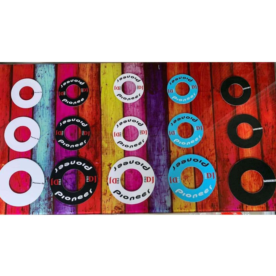 Skin jog size S สติกเกอร์ สำหรับ XDJ RR DDJ SB DDJ SB2 DDJ SB3 DDJ RB DDJ 400 1 ชุดมี 2 ชิ้น