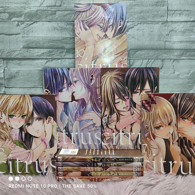 😃😍🤩🤩:หนังสือการ์ตูน:เรื่อง: citrus 1-10เล่มจบ ชุด(Y8136)