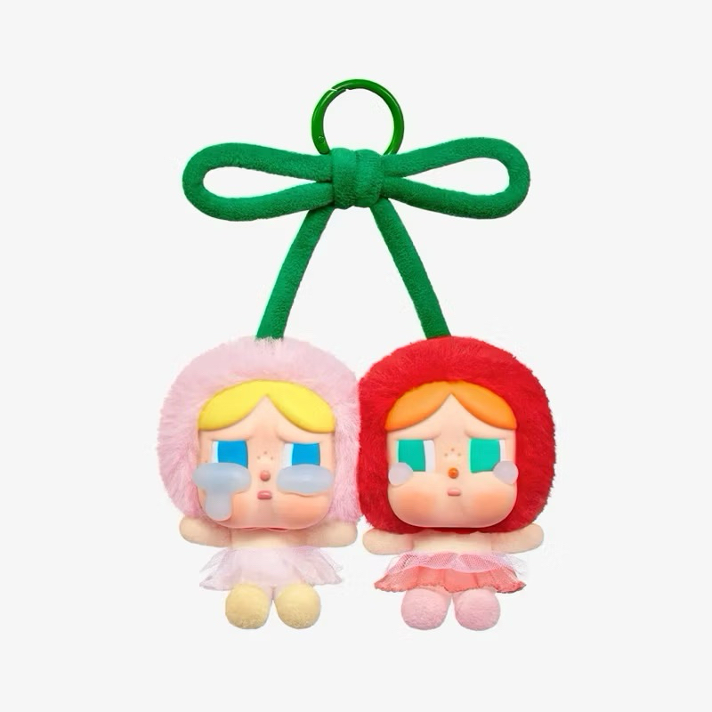 ส่งด่วน พร้อมส่งจากไทย Crying For Love Series-Vinyl Plush Hanging Card (Love You Cherry Much) พวงเชอรี่