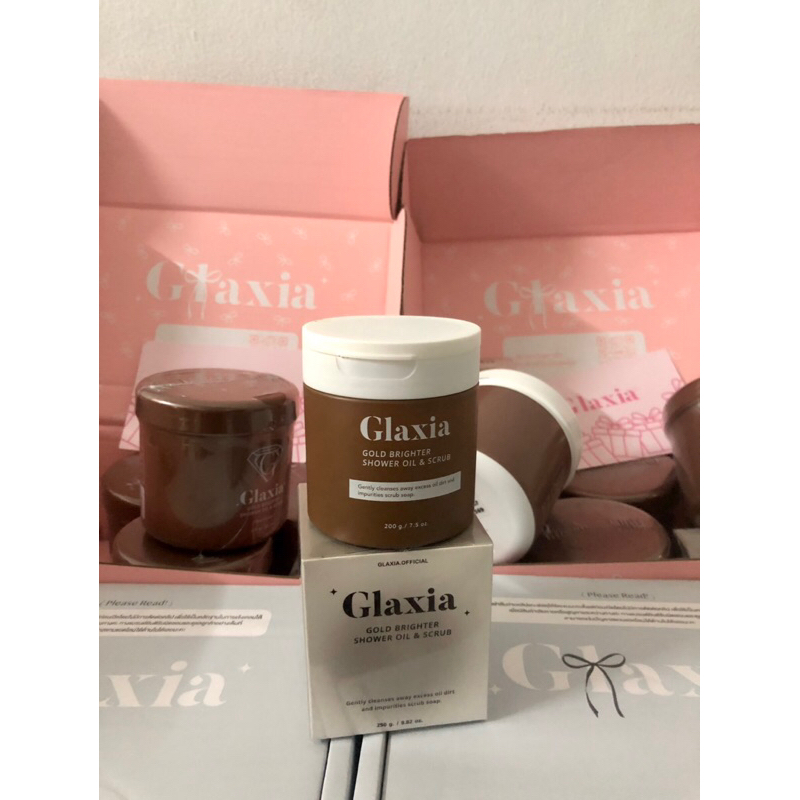 กลาเซียสครับโคลนทองคำGlaxia Gold250กรัม