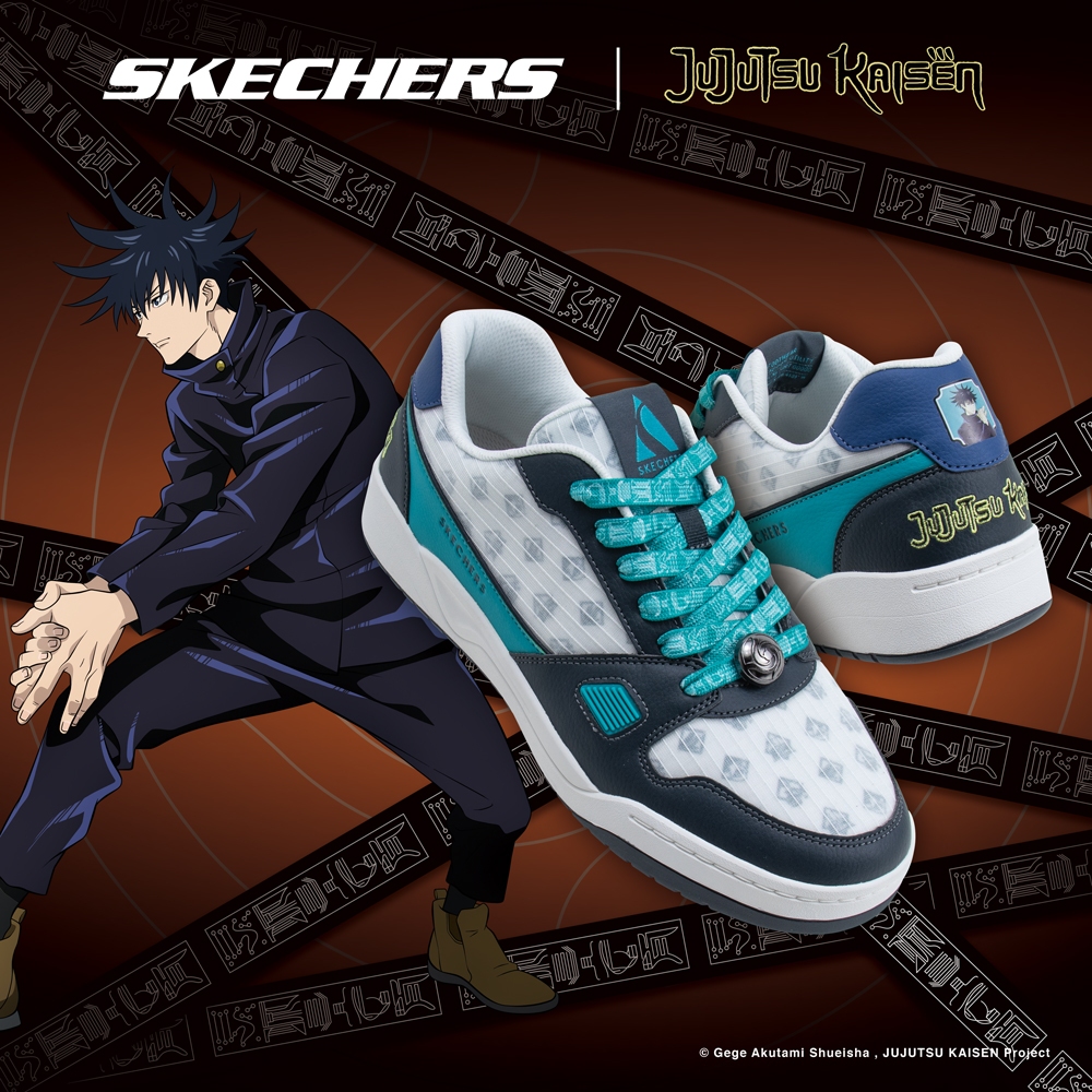 Skechers สเก็ตเชอร์ส รองเท้ายูนิเซ็กส์ Unisex Jujutsu Kaisen SKECHERS Street Koopa - 802022-GYGR
