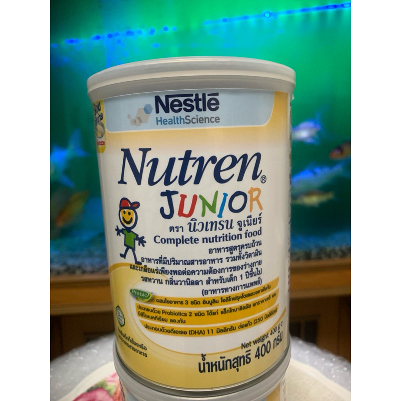 นิวเทรนจูเนียร์อาหารเสริมสูตรครบถ้วนสำหรับเด็ก1ปีขึ้นไปย