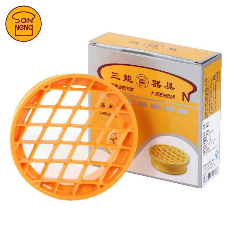 Lattice Mark Sanneng SN4181 พิมพ์ทำลายบนหน้าขนมปัง พิมพ์กดเมล่อนปัง ของแท้นำเข้าจากไต้หวัน
