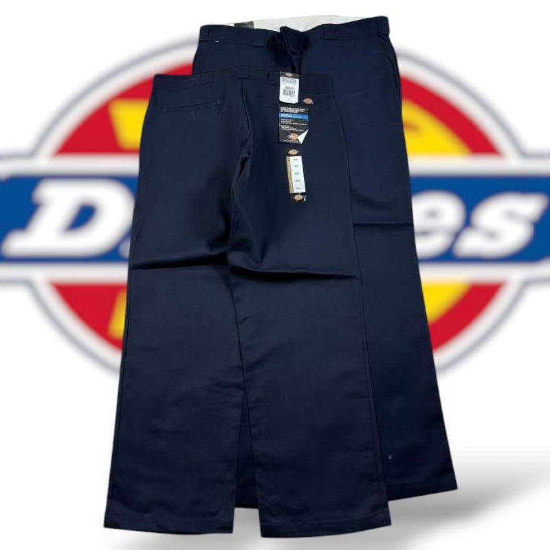 #Dickies_ขายาว_สีกรมท่าเข้ม_เอว42/ยาว42_รุ่นD8458DN_4กระเป๋า_ป้ายห้อย_ผ้าแข็งยังไม่ผ่านน้ำ 💥แท้100%