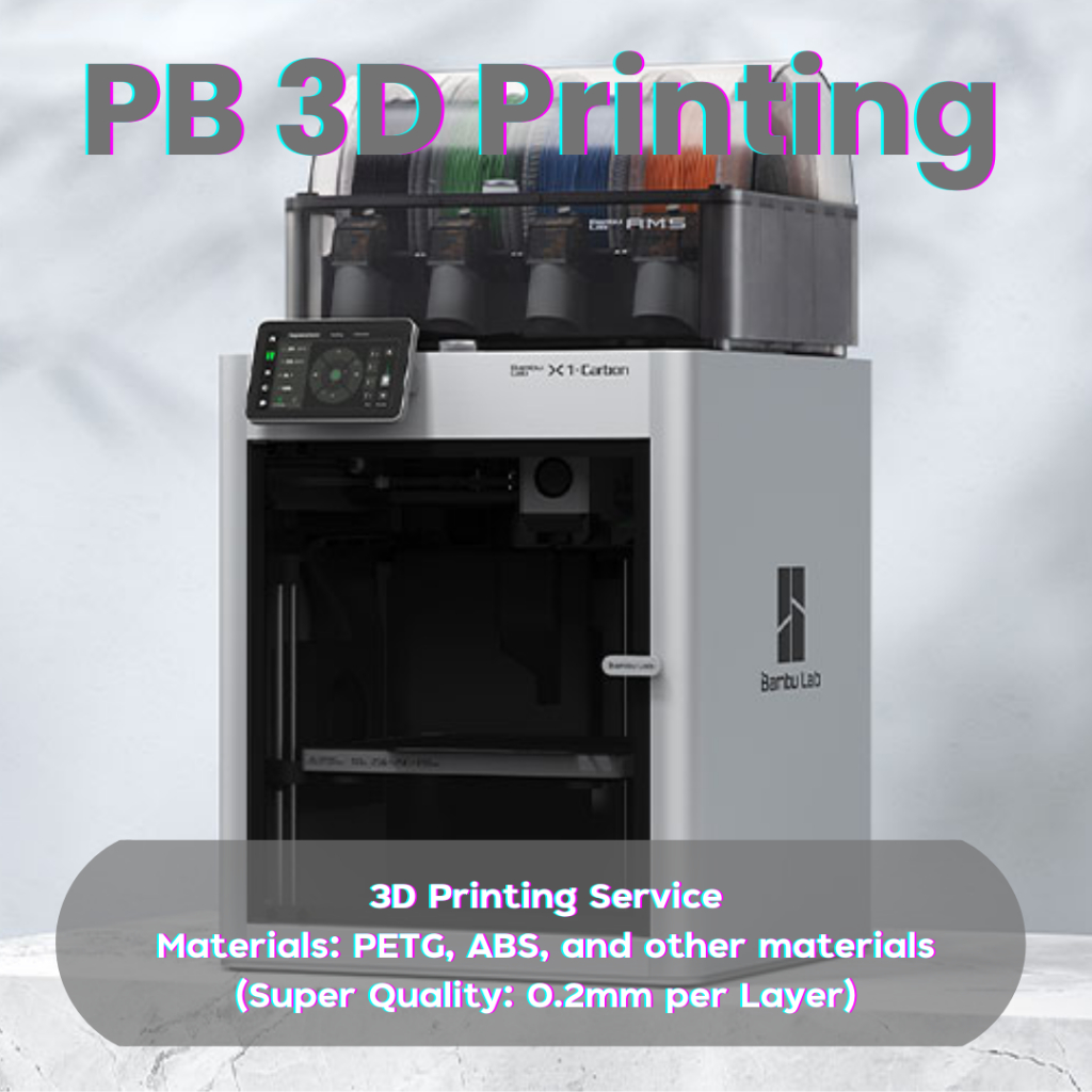 3D printing services, and CAD 3D
