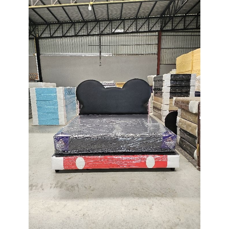 🖤♥️เตียงมิกกี้พร้อมที่นอน🖤♥️ - รูปที่ 3