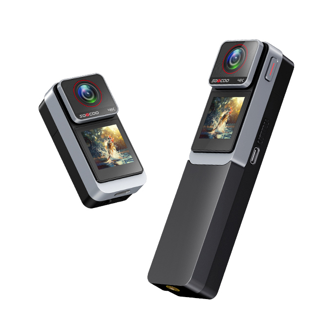 SOOCOO SAW1 Pro 4K Ultra HD Thumb Action Camera