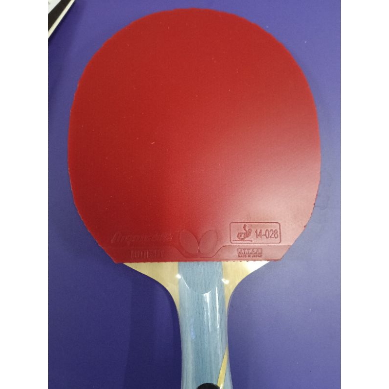 ยางปิงปองมือ 2 Dignics 05 สีแดง