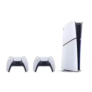 [ไม่มีช่องใส่แผ่น ส่งด่วน] PlayStation : PS5 Slim Console Digital Edition x2 DualSense CFI-2118B01 ประกันศูนย์ Sony ไทย