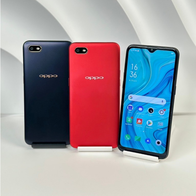 OPPO A1K โทรศัพท์มือสองสภาพสวยพร้อมใช้งาน หน้าจอ 6.1 นิ้ว แรม 2 รอม 32 แอนดรอยด์ 9 แบตเตอรี่ 4000mAh