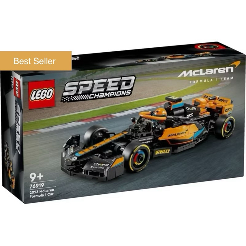 Lego 76919 2023 McLaren Formula 1 Race Car Lego ใหม่ของแท้ 100%