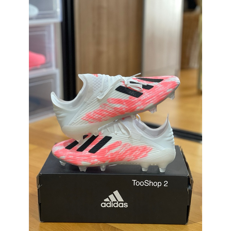 รองเท้าฟุตบอล📣 รองเท้าสตั๊ด Adidas X 19.1 FG สายสปีดู 39-45รองเท้าสตั้ด แถมกล่อง+ดันทรง+ถุงผ้า