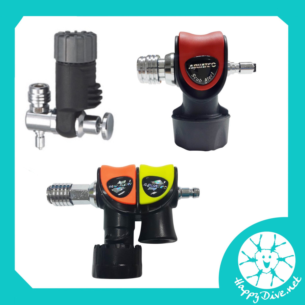 🔊✨ Aquatec Scuba Horn, Duo Alert Standard Fitting and Diver Alarm - แตรใต้น้ำ ตัวส่งเสียงเตือนใต้น้ำ ต่อกับ inflator
