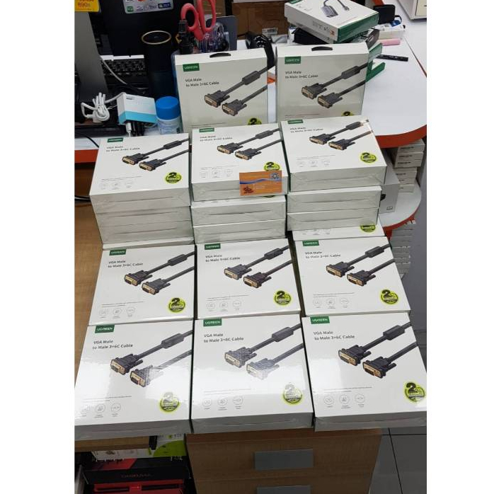 UGREEN ⚡️FLASH SALE⚡️ (ราคาโปรโมชั่น) สาย VGA คุณภาพสูง Full HD 1080p 1/1.5/3/5M 11673 11630 11631 11632  VG101 - รูปที่ 6
