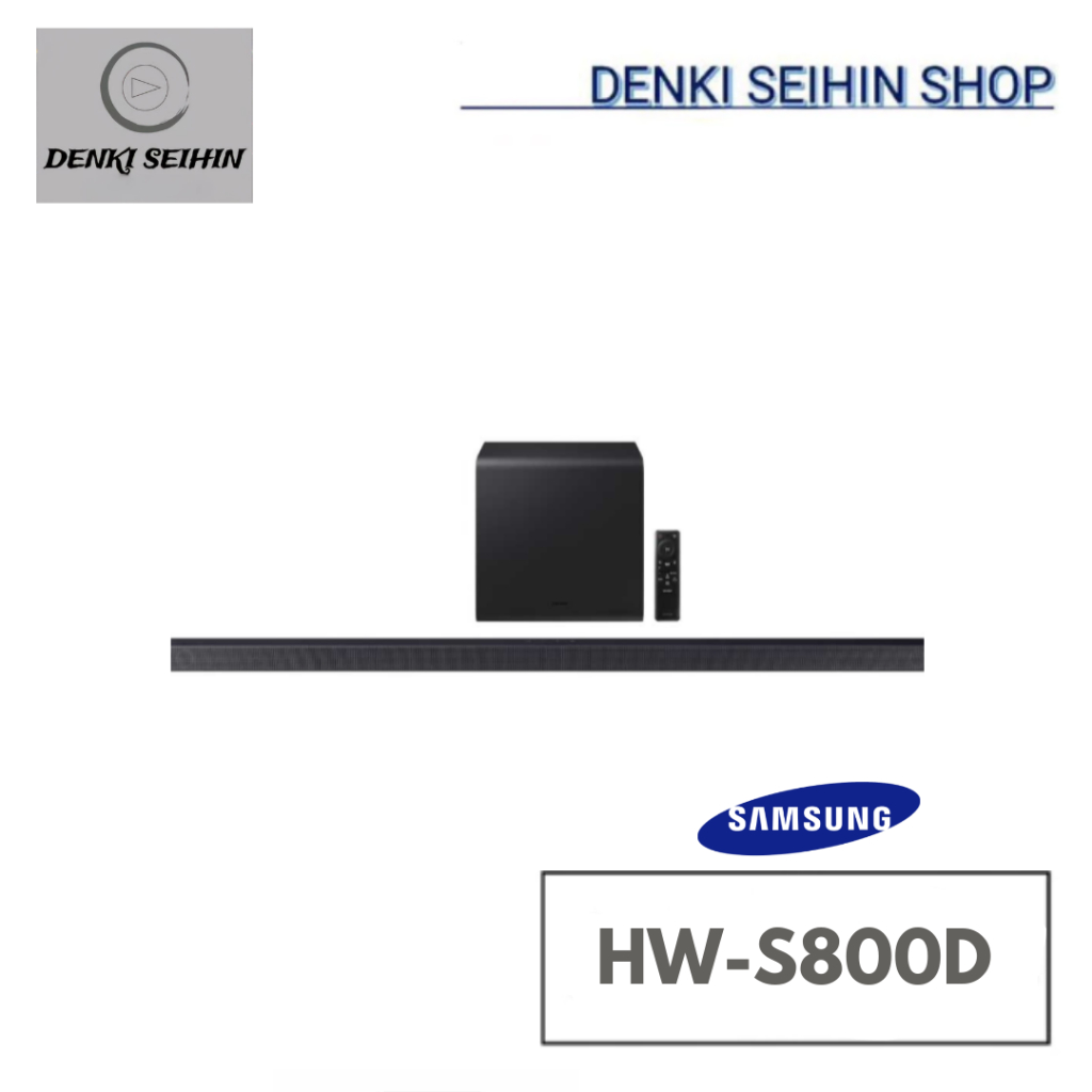 SAMSUNG Soundbar Ultra Slim Design รุ่น HW-S800D/XT