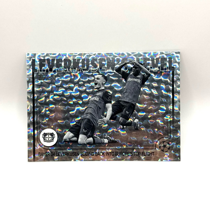 Topps UCC 24/25 Leverkusen’s Level Bayer 04 Leverkusen /175 Black and White Icy