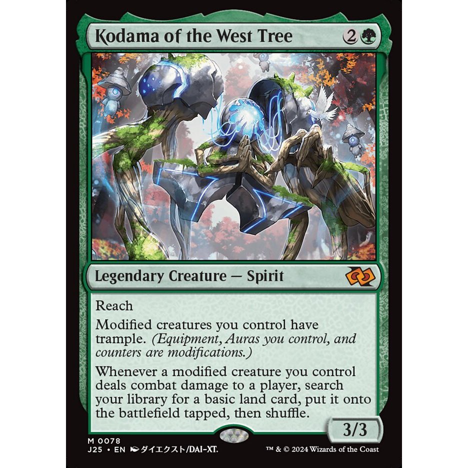 Kodama of the West Tree การ์ด Magic the Gathering [MTG] ของแท้