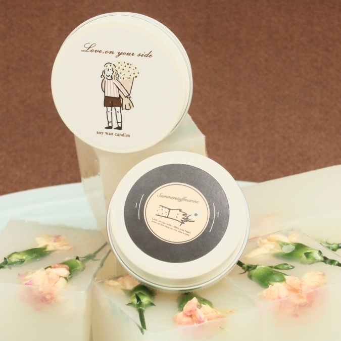 Summerstuff.marine - SOY WAX CANDLES กลิ่น LOVE ON YOUR SIDE(60 g) - เทียนหอมไขถั่วเหลือง รูปที่ 6