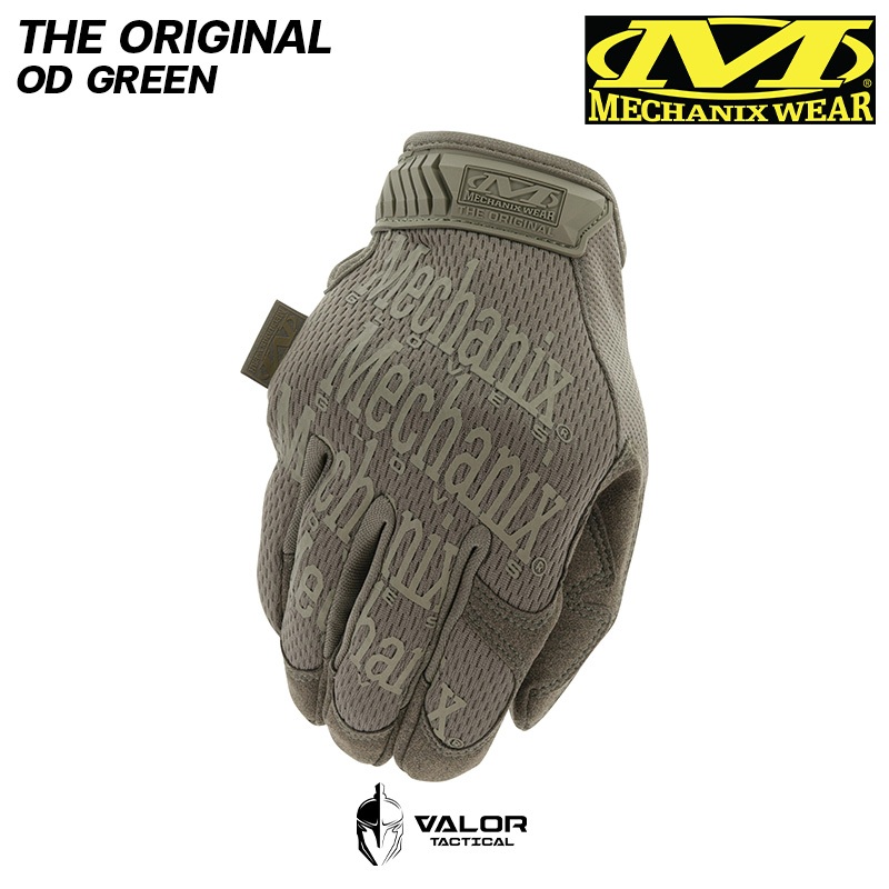 Mechanix Wear - The Original OD Green ถุงมือทำงาน ถุงมือช่าง น้ำหนักเบา ทัชสกรีนได้ กระชับมือ