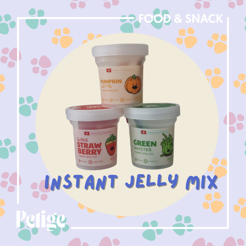 Jola Vitamin-enriched Instant Jelly Mix เยลลี่ขนมเพื่อสุขภาพสำหรับสุนัข