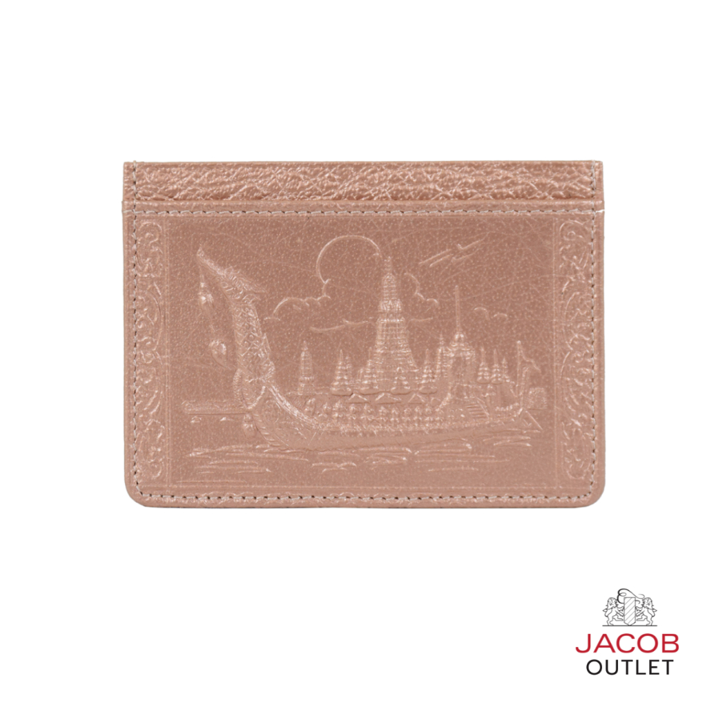 JACOB กระเป๋าใส่บัตรลายไทย สตรี – รุ่น 63030 – โปรปัง