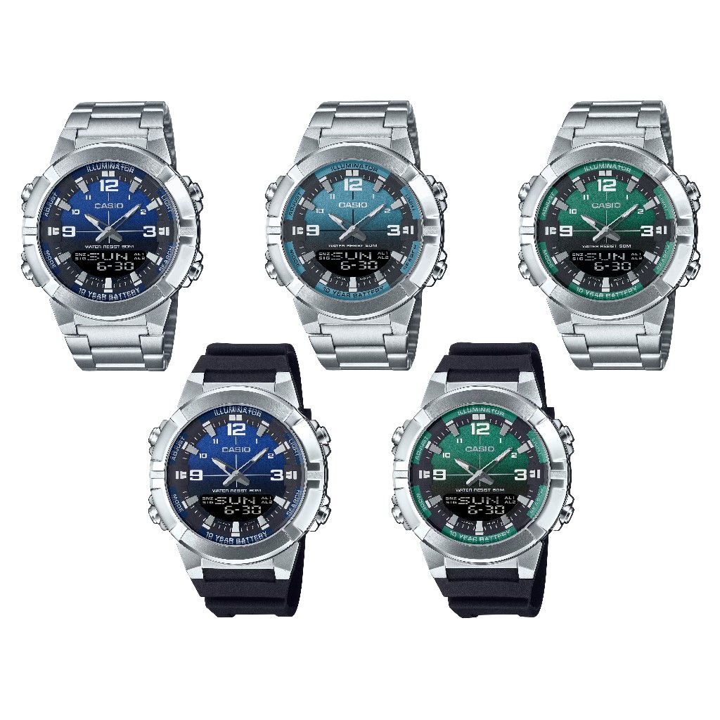 CASIO ANALOG-DIGITAL ของแท้ รุ่น AMW-870DA , AMW-870DA-2A1 , AMW-870DA-2A2 , AMW-870DA-3A